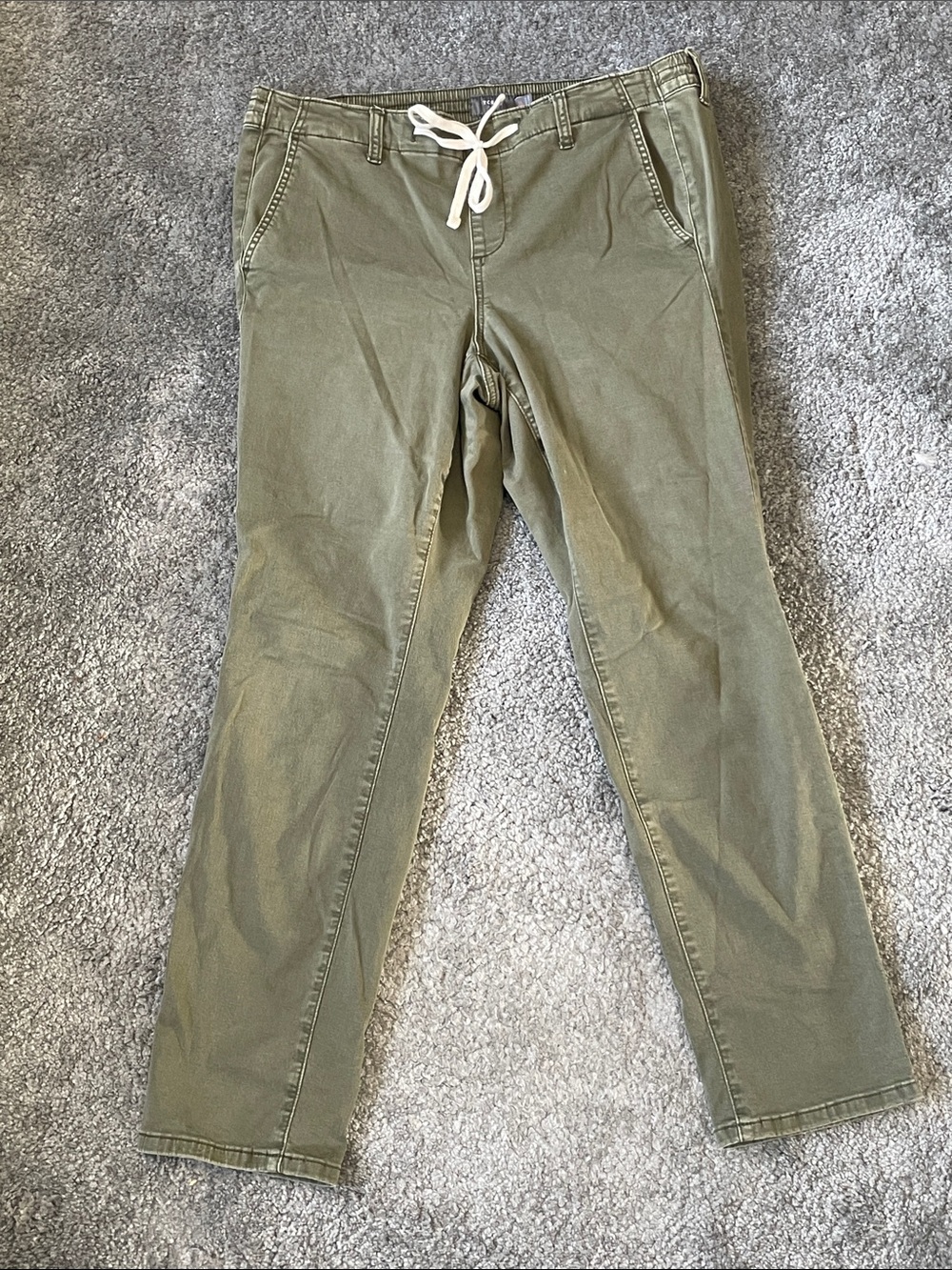 EC Torrid Pull-On Weekend Skinny Pant - Olive - Size 0 (12)